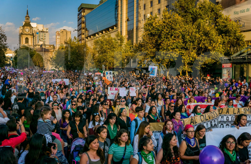 Marchas Día Internacional de la Mujer en Santiago 2023