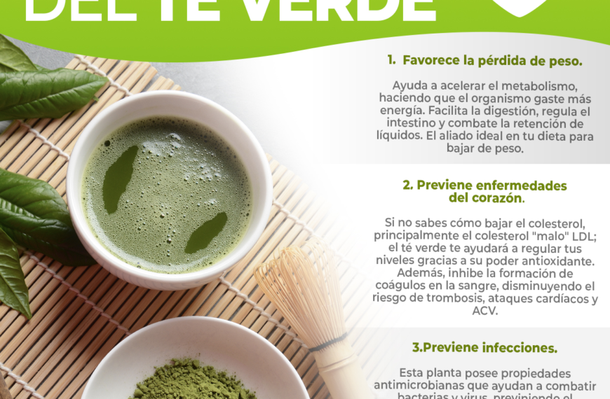 Beneficios del té verde: Salud y Bienestar Natural
