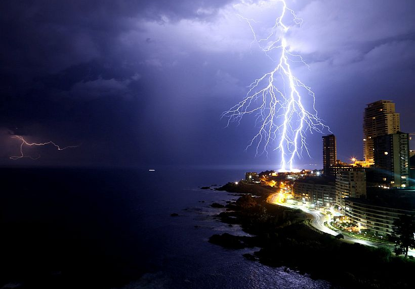 Tormentas eléctricas en Chile: Aviso Meteorológico Actual