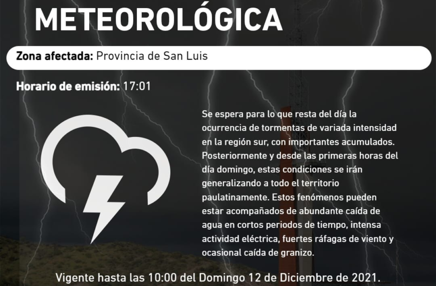 Alerta Meteorológica: Cambios Importantes en la Región Metropolitana