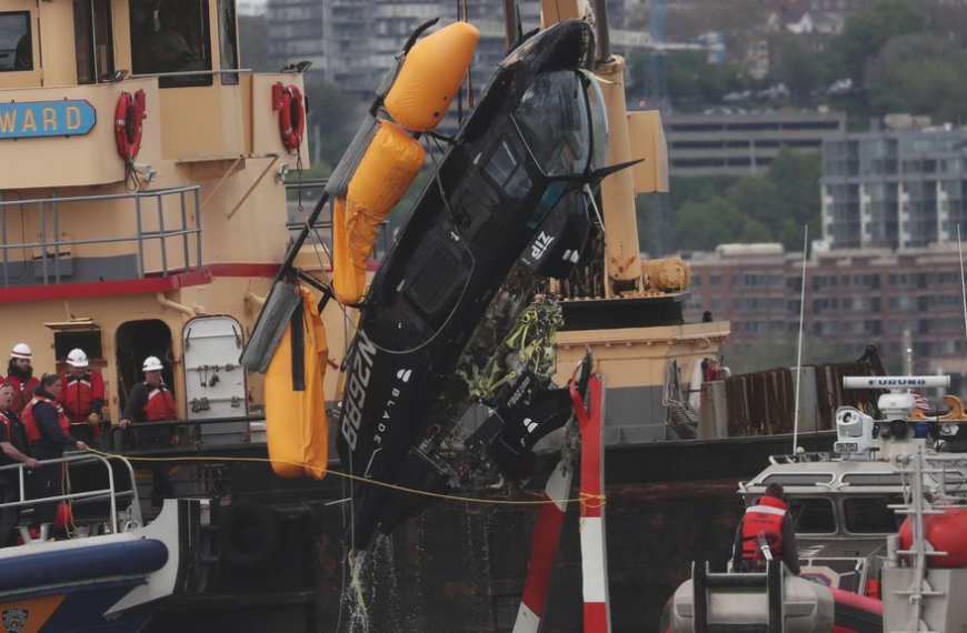 Accidente de helicóptero en el Hudson: víctimas y causas