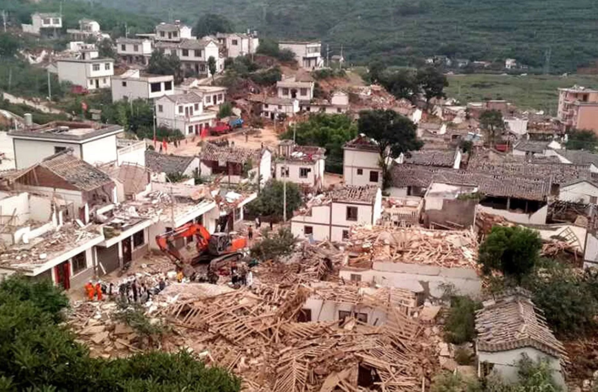 Terremoto en Yunnan sacude el condado de Yingjiang