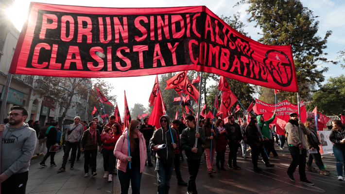 Marcha Clasista: Escaramuzas en el DÃa del Trabajador