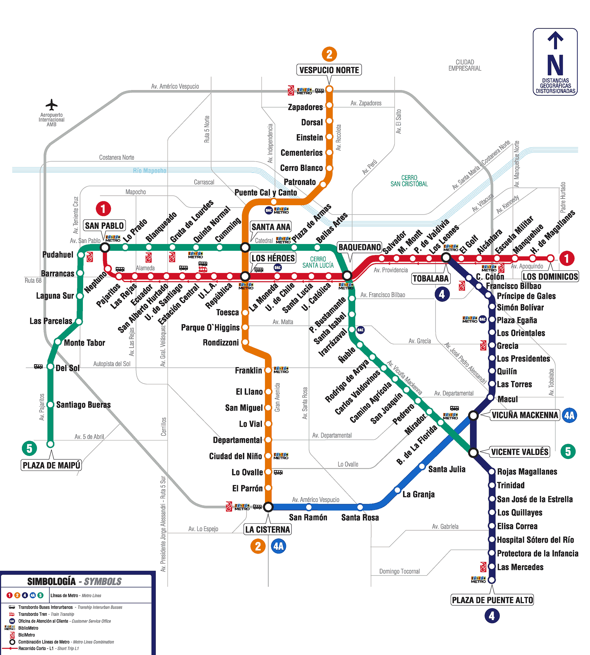 Metro de Santiago: Normalización de la LÃnea 1 Informada