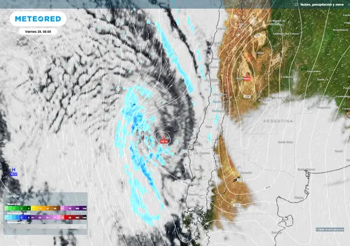 Baja Segregada: Cambios Climatológicos en Chile Este Fin de Semana