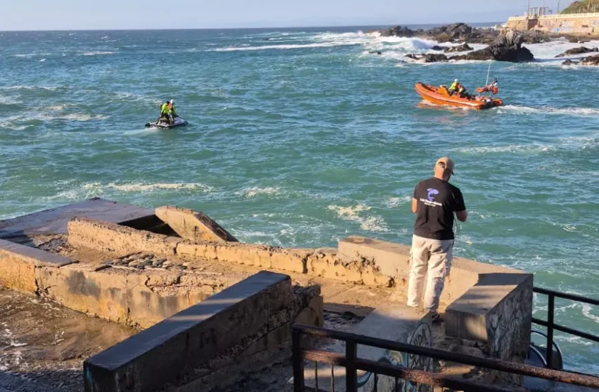 Niño desaparecido en el mar: Emergencia en Valparaíso