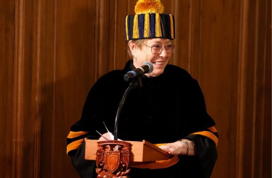 Doctorado Honoris Causa Michelle Bachelet en la UNAM