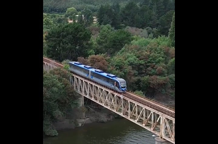 Tren Talca-Constitución: ¡Emocionante prueba histórica!