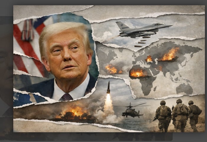 Donald Trump y las guerras: ¿Un hombre de paz o un belicista encubierto?