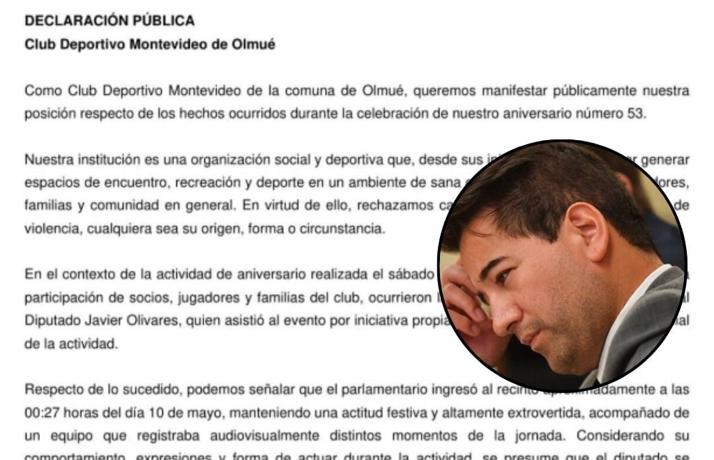 Incidente Javier Olivares: ¿Qué pasó en la fiesta del Club Deportivo?
